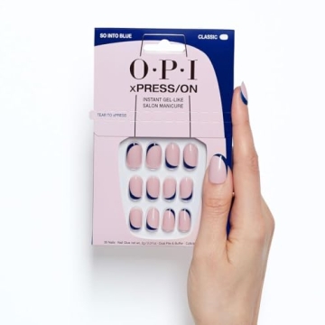Beautiful OPI xPRESS/ON So Into Blue Press-On Nails