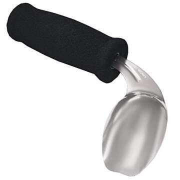 Rehabilitation Advantage Soft Foam Built-Up Handle Offset Spoon