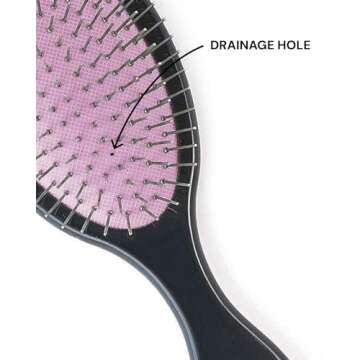 Wet Brush Detangling Hairbrush for Thick, Curly, Thin, and Fine Hair - Anti-Static Wet and Dry Brush for Women, Men, and Kids