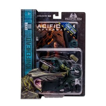 Pacific Rim Knifehead Kaiju Figure Playset with Comic