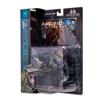 Pacific Rim Knifehead Kaiju Figure Playset with Comic
