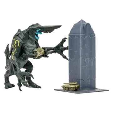 Pacific Rim Knifehead Kaiju Figure Playset with Comic