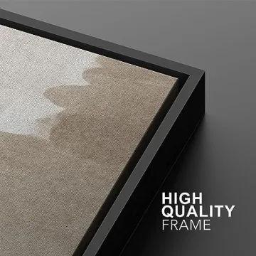 MUDECOR Framed Watercolor Canvas Art for Home Decor