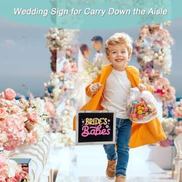 California CADE Electronic Chalkboard Signs - 9.5" x 12" Hanging Chalkboard Sign, 3Pcs Vintage Small Chalk Board for Countdown to Christmas, Wedding, Kitchen, Wall Decor, Small Bussiness