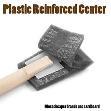 Durable Peachtree Foam Brushes 24 Pack Made in USA