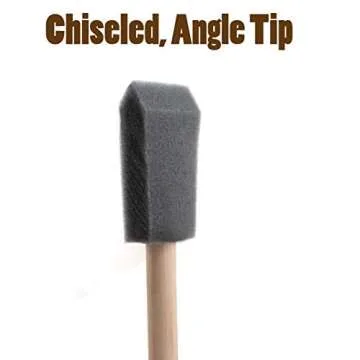 Durable Peachtree Foam Brushes 24 Pack Made in USA