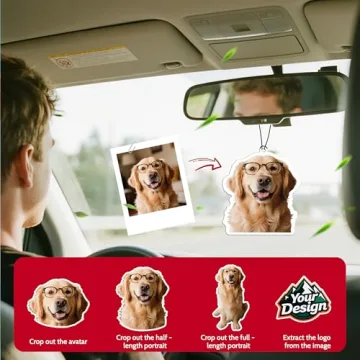 Bemaystar Custom Air Fresheners with Picture - Personalized Air Freshener for Car,Custom Double Side...