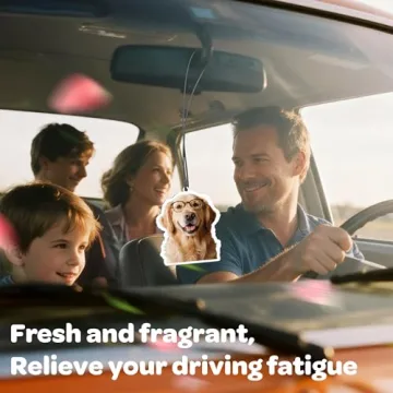 Bemaystar Custom Air Fresheners with Picture - Personalized Air Freshener for Car,Custom Double Sided Air Freshener for Wardrobe Bathroom Hanging Ornaments (Irregular Shape)