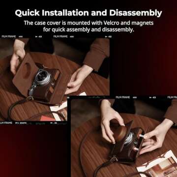 SMALLRIG X100VI Leather Case Kit for Fujifilm X100VI