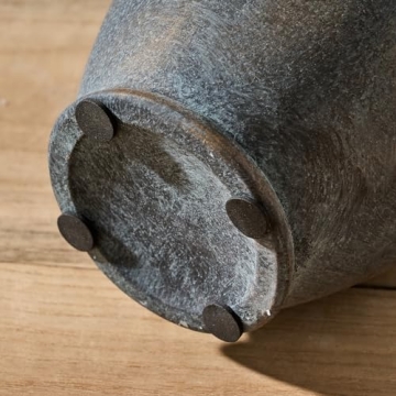 Ceramic Rustic Farmhouse Vase for Home Decor & Gifts