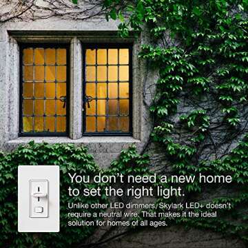 Lutron Skylark LED+ Dimmer Switch | Enhance Your Lighting Experience
