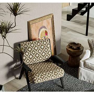 Dimoon 78.7"x17.7" Embossed Stripe Thicken Advanced Texture White Peel and Stick Wallpaper Stick Peel Modern Off-White Waterproof Contact Paper Pure Self Adhesive Wallpaper Removable Liner Viny Roll