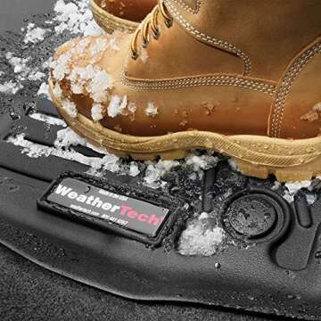 WeatherTech Custom Fit FloorLiners for Mercedes AMG E 53, AMG E 53 Sedan, AMG E 63 S Sedan, AMG E 63 S Wagon - 1st & 2nd Row (449731-449462), Black