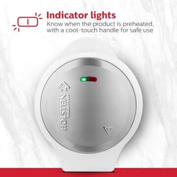 Holstein Omelet Maker - Quick & Easy Cooking for All