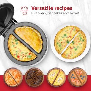 Holstein Omelet Maker - Quick & Easy Cooking for All