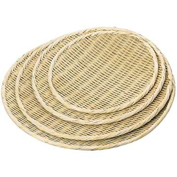 Tikusan Bamboo Zaru Basket Colander for Soba and Udon