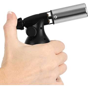 Blusky Big Butane Torch - Refillable & Portable Multi-Use Torch