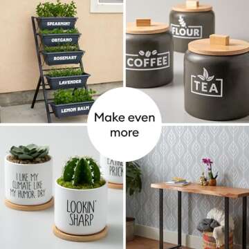 Cricut Premium Vinyl in Rainbow Colors Bundle - Custom Design DIY Craft Projects Home Decoration Decals Mug Signs Tumblers Party Personalized Gifts Glossy Cutting Adhesive Rolls