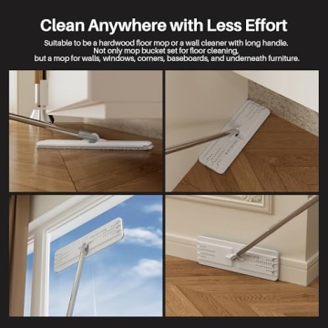 JOYMOOP Mop and Bucket Set - Effortless Cleaning Solution