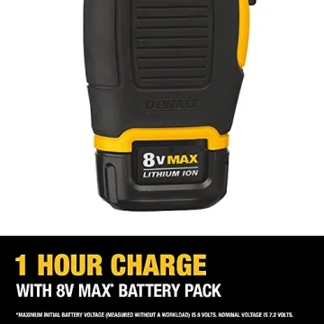 DEWALT 8V MAX Cordless Gyroscopic Screwdriver