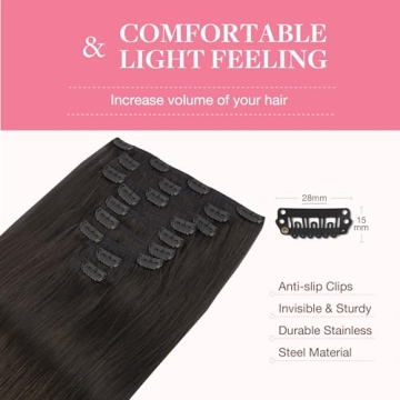 Luxurious GOO GOO Clip-in Hair Extensions for Stunning Looks