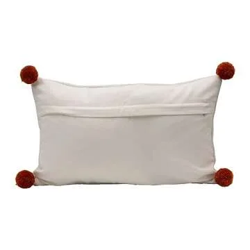 Creative Co-Op Pumpkin Hello Pillow - Fall Decor