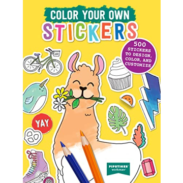 Color Your Own Stickers: Customizable Fun for Kids