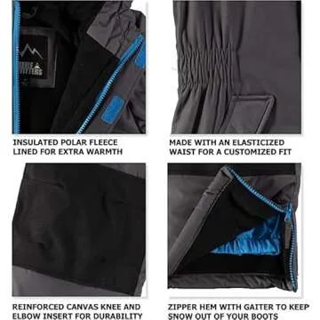 Pink Platinum Girls' Snowmobile Snowsuit (2T, Pink)