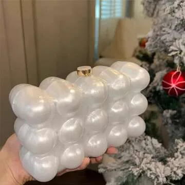 Stylish Acrylic Bubble Bag for Weddings and Parties