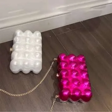 Stylish Acrylic Bubble Bag for Weddings and Parties