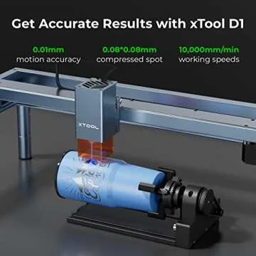 xTool RA2 Pro: 4-in-1 Laser Rotary Attachment for Engraving