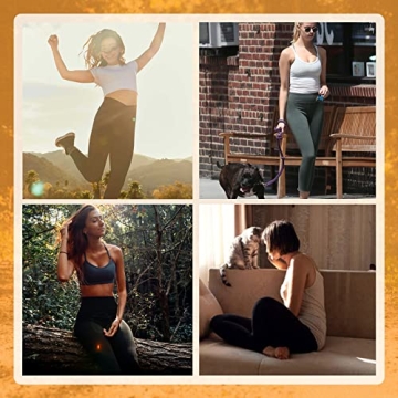 High Waisted Yoga Leggings with Pockets for Women