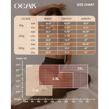 OEAK Womens Fleece Lined Tights Fake Translucent Pantyhose Thermal Opaque High Waisted Winter Legging Footed Sheer Tights