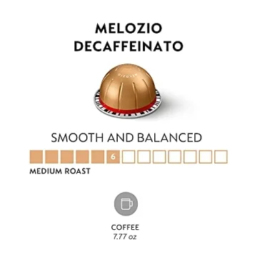 Nespresso Vertuo Melozio Decaffeinato Medium Roast Coffee Pods