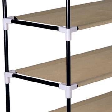 SONGMICS 7-Tier Shoe Rack for 36 Pairs Storage