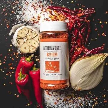 Cattleman's Grill 8 Second Ride Carne Asada Seasoning 10 Oz - Spiciest Blend for Flavor Enthusiasts