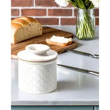 LE TAUCI Butter Crock for Fresh Spreadable Butter