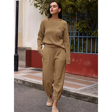 Stylish LILLUSORY 2 Piece Oversized Sweater Set for Women