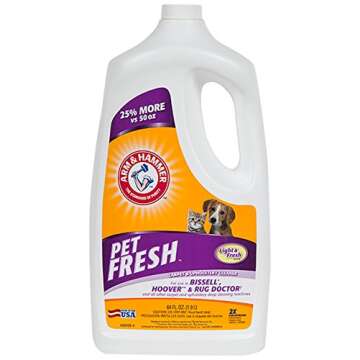 Arm & Hammer Pet Fresh Carpet and Upholstery Cleaner - 64 oz, Powerful Odor Neutralizer for Deep Cle...
