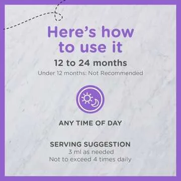 Zarbee's Baby Honey Cough Syrup + Immune for Babies 12-24 Months