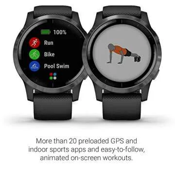 Garmin vivoactive 4 GPS Smart Watch with Music & Health Tracking