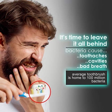 TAISHAN UV Sanitizer Toothbrush Case for Home and Travel