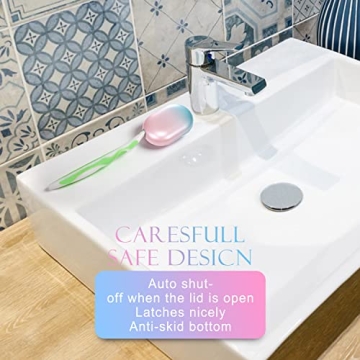 TAISHAN UV Sanitizer Toothbrush Case for Home and Travel