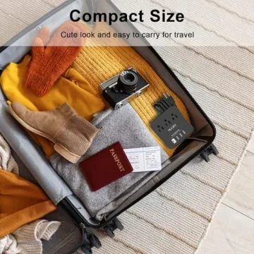 Cruise Essentials 6 Ft Power Strip with USB Ports