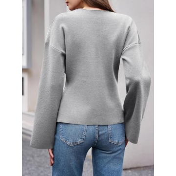 Saodimallsu Women’s V Neck Cardigans for Fall Styling