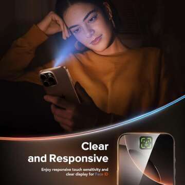 SuydanBox Privacy Screen Protector for iPhone 16 Pro Max