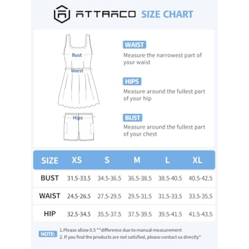 ATTRACO Stylish Workout Dress for Women Athletes
