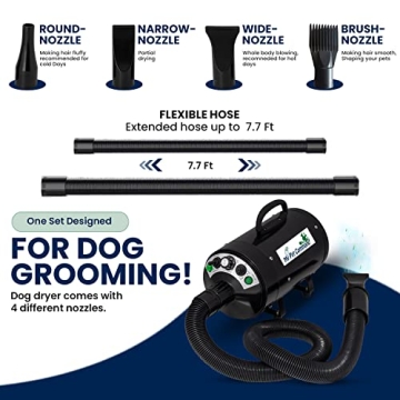 My Pet Command Dog Dryer Blower Ultra Quiet Professional Grooming