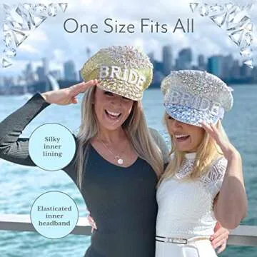 Your Perfect Day Bride Hat - Dazzling Novelty for Brides