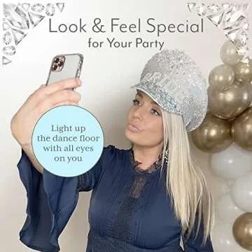 Your Perfect Day Bride Hat - Dazzling Novelty for Brides